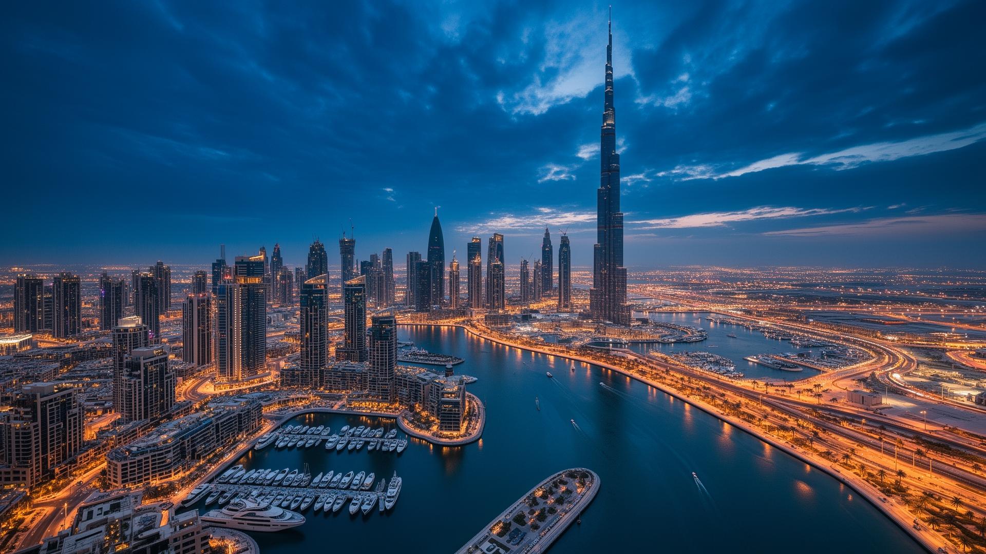 Dubai aus der Luft